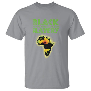 Black History Didn't Start With Slavery T Shirt TS09 Sport Gray Printyourwear