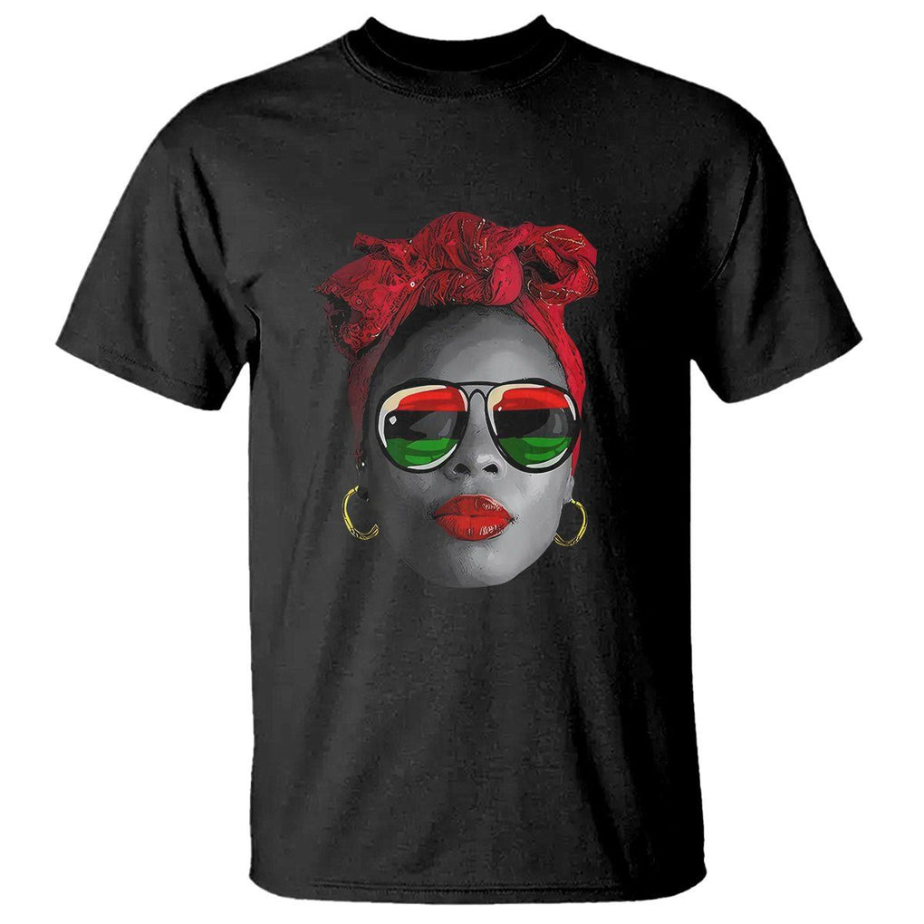 Black History Juneteenth T Shirt For Women Dope Proud Queen TS01 Black Printyourwear