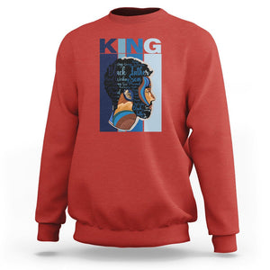 Black History King Father Melanin African American Dad Sweatshirt TS09 Red Printyourwear