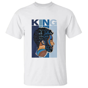 Black History King Father Melanin African American Dad T Shirt TS09 White Printyourwear