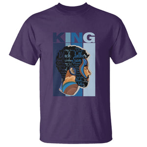 Black History King Father Melanin African American Dad T Shirt TS09 Purple Printyourwear