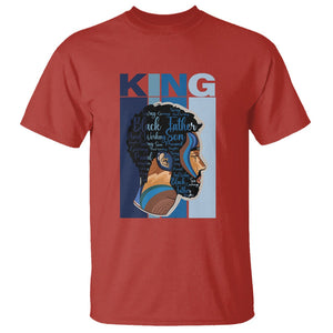 Black History King Father Melanin African American Dad T Shirt TS09 Red Printyourwear