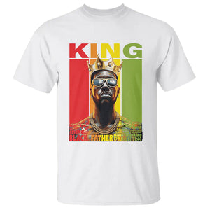 Black History King Father Melanin African American Dad T Shirt TS09 White Printyourwear