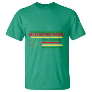 Black History Month T Shirt African American Pride Flag TS02 Irish Green Printyourwear