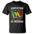 Black History Month T Shirt Education Is Freedom Reading Books Teacher TS09 Black Printyourwear