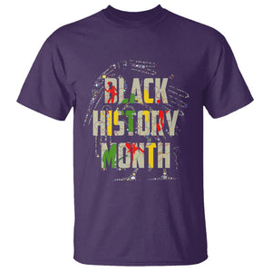 Black History Month T Shirt One Month Can't Hold Our History 24 7 365 TS02 Purple Printyourwear