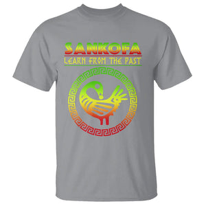 Black History Month T Shirt Sankofa Learn From The Past African Bird TS09 Sport Gray Printyourwear