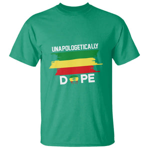 Black History Month T Shirt Unapologetically Dope Black Pride Melanin African American TS02 Irish Green Printyourwear