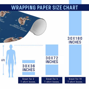 Black Nutcracker Ballet Christmas Wrapping Paper Roll TS14 Print Your Wear