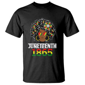 Black Queen 1865 Juneteenth T Shirt TS01 Black Printyourwear