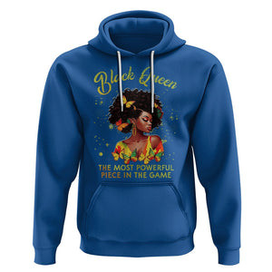 Black Queen The Most Powerful Piece In The Game Melanin Girl Butterfly Hoodie TS09 Royal Blue Printyourwear