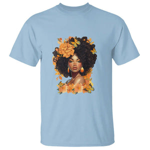 Black Women Unapologetically Dope Juneteenth Black History T Shirt TS01 Light Blue Printyourwear