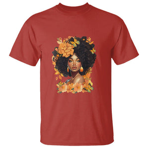 Black Women Unapologetically Dope Juneteenth Black History T Shirt TS01 Red Printyourwear