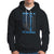 Blue American Flag Mom Of A Warrior T1D Awareness Hoodie TS02 Black Printyourwear