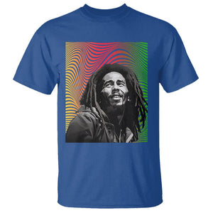 Legend Bob T Shirt One Love The Reggae Vintage Graphic TS02 Royal Blue Printyourwear