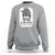 Brain Cancer Sweatshirt Brain Cancer Awareness Shirt Go Gray In May Messy Bun Womens TS02 Sport Gray Printyourwear