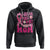 Breast Cancer Awareness Hoodie I Wear Pink For My Mom Mama Breast Cancer Warrior Survivor TS02 Black Printyourwear