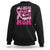 Breast Cancer Awareness Sweatshirt I Wear Pink For My Mom Mama Breast Cancer Warrior Survivor TS02 Black Printyourwear