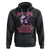 Breast Cancer Witch Hoodie Breast Cancer Messed With Wrong Witch Pink Ribbon Halloween Witch TS02 Black Printyourwear