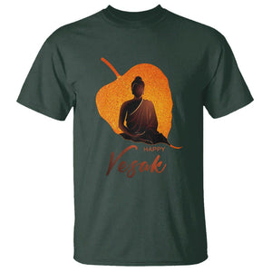 Buddhism T Shirt Happy Vesak Buddha Zen Yoga TS09 Dark Forest Green Printyourwear