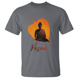 Buddhism T Shirt Happy Vesak Buddha Zen Yoga TS09 Charcoal Printyourwear