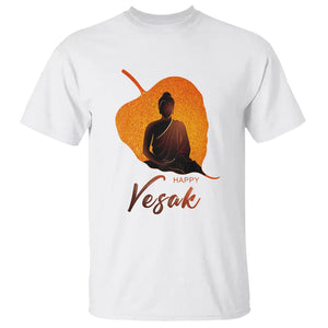 Buddhism T Shirt Happy Vesak Buddha Zen Yoga TS09 White Printyourwear