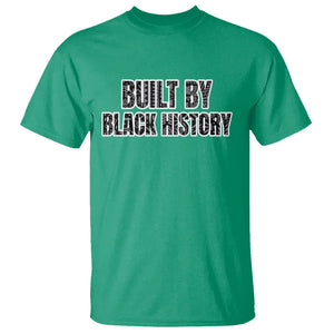 Built by Black History T Shirt TS02 Irish Green Printyourwear