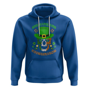 Bull Dog Skull Hoodie Shenanigans Coordinator St Patrick's Day TS02 Royal Blue Printyourwear