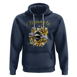 Bumblebee New Mom Hoodie Mommy To Be Pregnancy Announcement First Mother's Day TS02 Navy Printyourwear