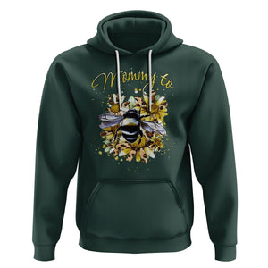 Bumblebee New Mom Hoodie Mommy To Be Pregnancy Announcement First Mother's Day TS02 Dark Forest Green Printyourwear