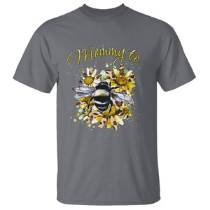 Bumblebee New Mom T Shirt Mommy To Be Pregnancy Announcement First Mother's Day TS02 Charcoal Printyourwear