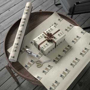 Camo Easter Bunny Wrapping Paper Roll Funny Hunter Easter Gift TS12 Beige Print Your Wear