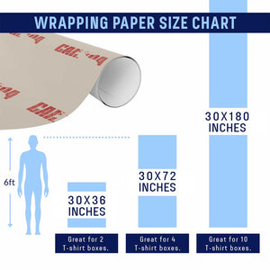 Canada Moose Wrapping Paper Roll Canadian Pride TS10 Print Your Wear