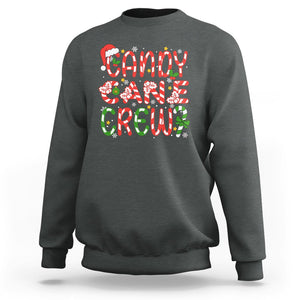 Candy Cane Crew Friend Squad Matching Christmas Sweatshirt TS09 Printyourwear