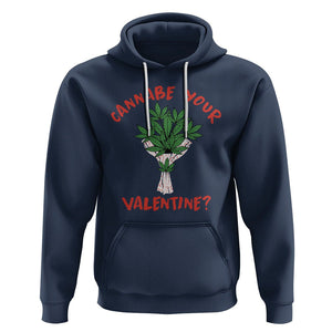 Cannabe Your Valentine 420 Cannabis Bouquet Marijuana Weed Flower Hoodie TS09 Navy Printyourwear