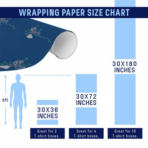 Cannabis Weed Wrapping Paper Roll Molecule THC Marijuana Stoner TS11 Print Your Wear