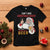 Can't Have Christmas Cheer Without Christmas Beer Santa Drinking T Shirt TS09 Black Printyourwear