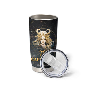 Capricorn Zodiac Tumbler Cup Celestial Constellation Astrology Horoscope Galaxy TB02 Printyourwear