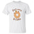 Capybara Lover T Shirt Don't Worry Be Cappy Funny Cute Donut Lover TS09 White Print Your Wear