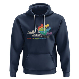 Cat Autism Hoodie Seeing The World Form A Different Angle TS01 Navy Printyourwear