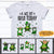 Personalized St Patricks Day Cat T Shirt A Wee Bit Irish Today CTM Youth Custom - Printyourwear