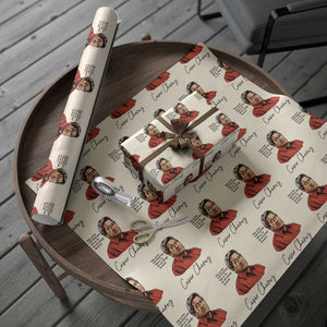 Cesar Chavez Quote Wrapping Paper Roll 31 March Celebration Day TS14 Beige Print Your Wear