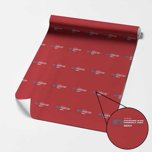 Cesar Chavez Wrapping Paper Roll Hispanic Heritage Month Mexican Immigrant TS14 Red Print Your Wear