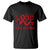 CHD Awareness T Shirt Hope For A Cure Heart Disease CHD Awareness Red Ribbon TS02 Black Printyourwear