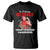 CHD Awareness T Shirt In February We Go Red American Heart Disease Awareness TS02 Black Printyourwear