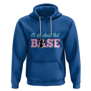 Cheerleading Hoodie All About That Base Cheerleader Cheer Girls TS02 Royal Blue Printyourwear