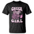 Cheerleading T Shirt Cheer Girl Pink Leopard Cheerleader TS02 Black Printyourwear