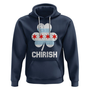 Chicago St Patrick's Day Hoodie Chirish American Irish South Side Pride Shamrock TS02 Navy Printyourwear