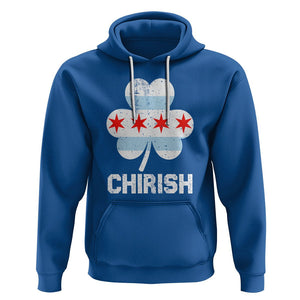 Chicago St Patrick's Day Hoodie Chirish American Irish South Side Pride Shamrock TS02 Royal Blue Printyourwear