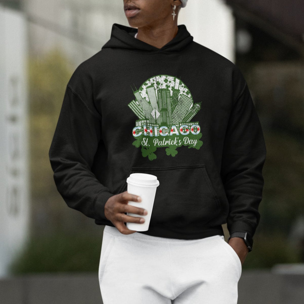 Chicago St Patrick's Day Hoodie South Side Irish American Pride TS02 Printyourwear